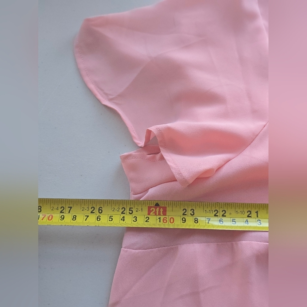 Torrid Peachy Pink Swing Blouse Plus 1X - Picture 11 of 13